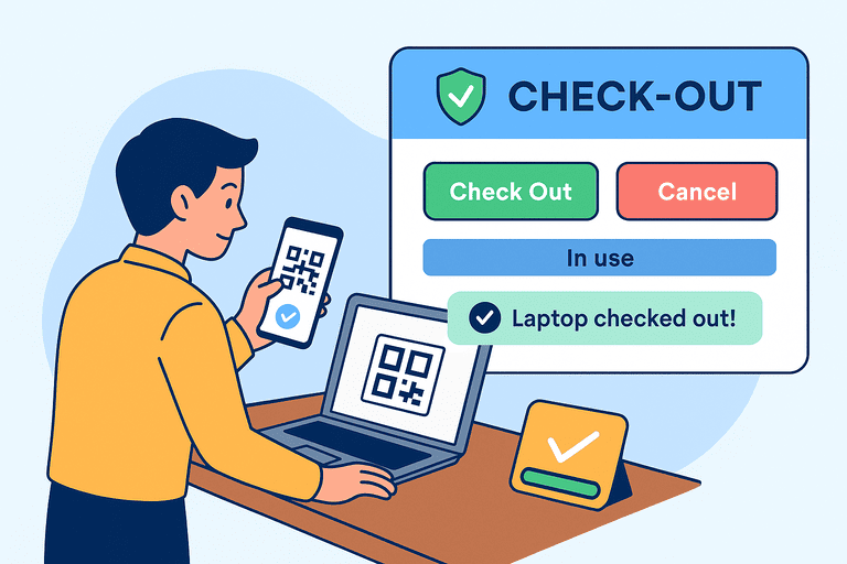 Asset Check-In/Out Flow Design: UX That Reduces Errors