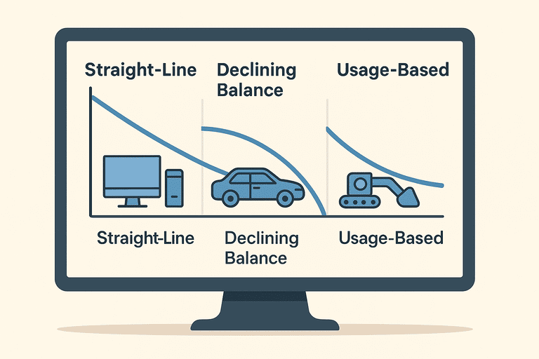 Asset Depreciation Methods for IT and Office Equipment