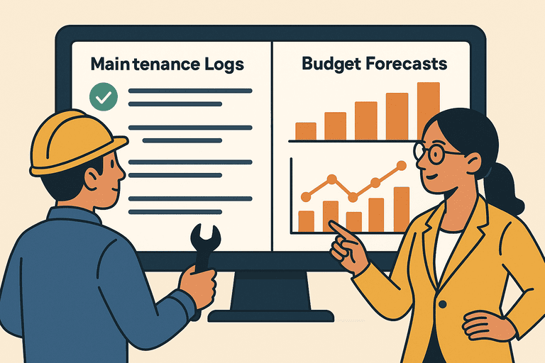 Linking Asset Maintenance to Accounting and Forecasting