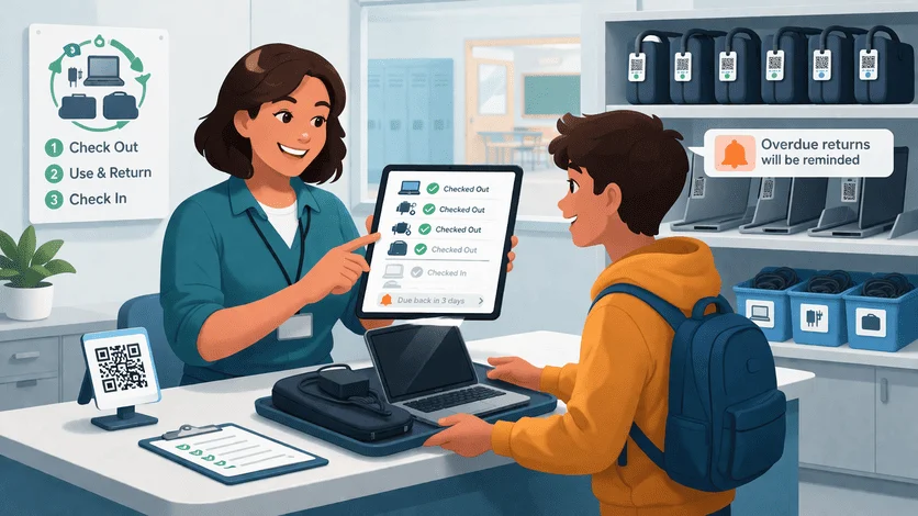 Equipment Checkout for Schools: Small-Team Playbook