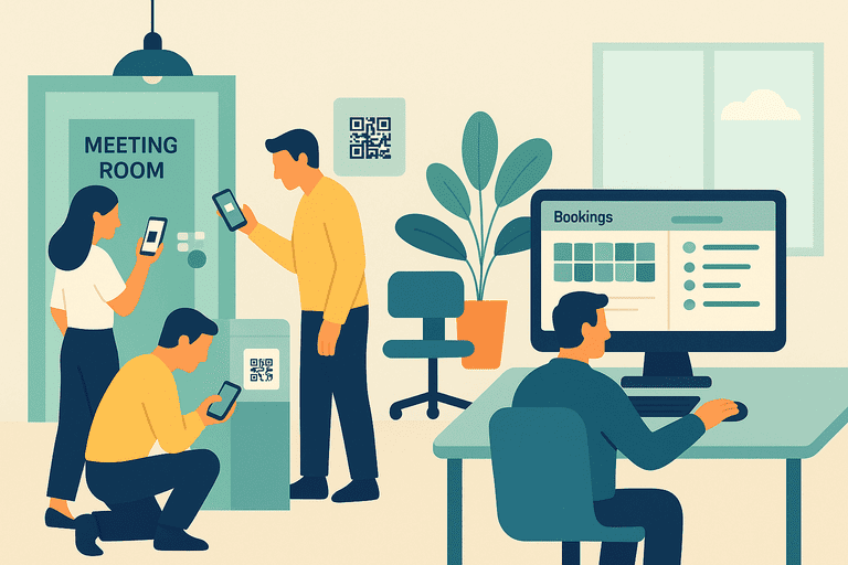 Facilities Management for Shared Equipment and Rooms