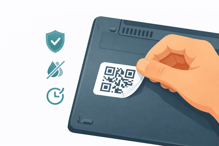Asset Tags With QR Codes: Types and Placement