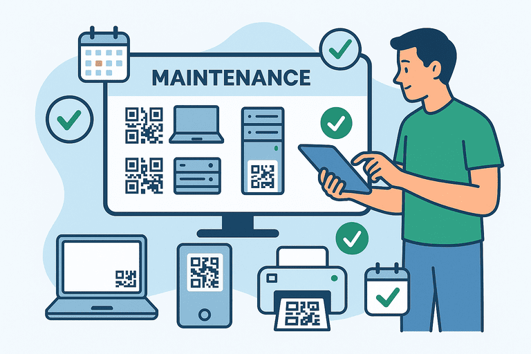 Equipment Maintenance Schedule Template for IT Teams