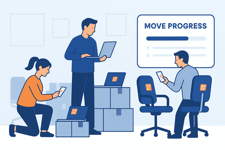Office Move Equipment Checklist for Asset Tracking