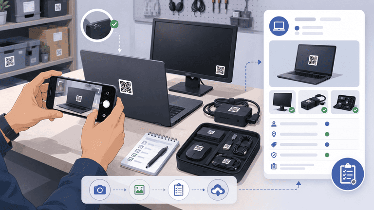 Photo-Based Asset Tracking for Small Teams