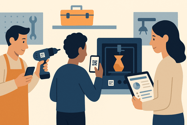 Managing Shared Tools in Workshops and Makerspaces